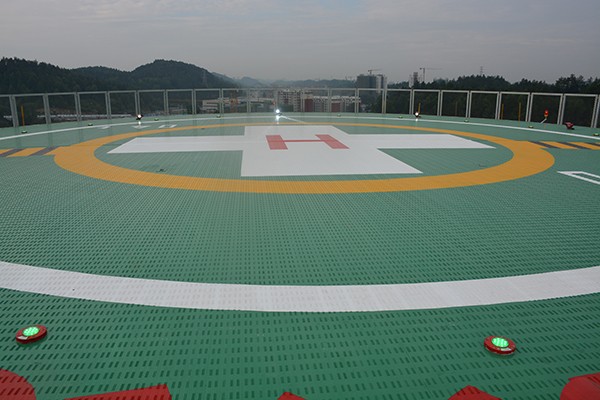 北京城区最高直升机停机坪启用 将用作医疗救援