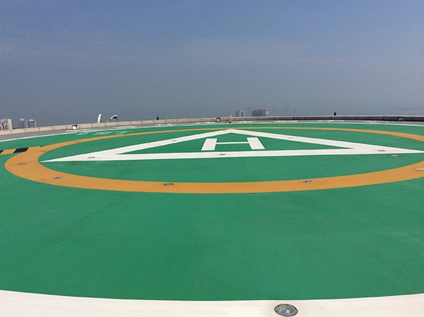 直升机屋顶停机坪的起飞着陆区设计是怎么样的？
